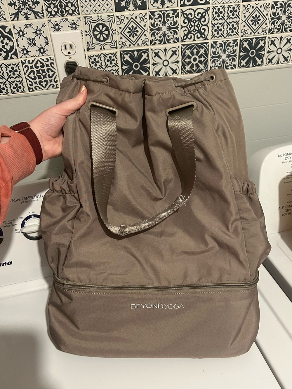 Beyond Yoga convertible gym bag